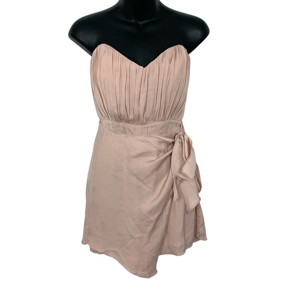 One and Only Collective Strapless Satin Corset Romper - Picture 3 of 8